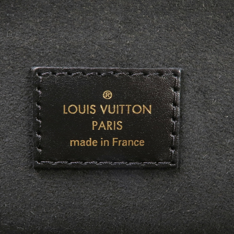 LOUIS VUITTON Monogram/Monogram Reverse Vanity PM金扣手挽肩背兩用袋棕色-8