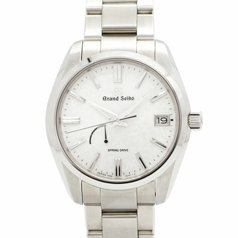 精工 Grand 9R65-0DY0 SBGA465 銀色錶盤男士腕錶