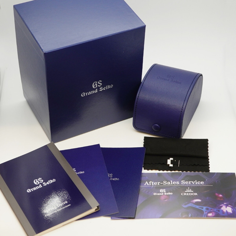 精工 Grand 9R65-0DY0 SBGA465 銀色錶盤男士腕錶-1