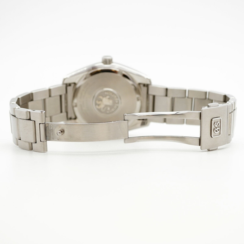 精工 Grand 9R65-0DY0 SBGA465 銀色錶盤男士腕錶-4