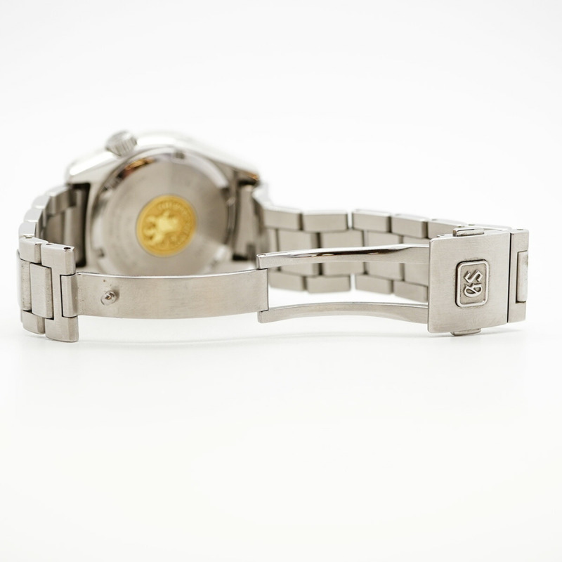 精工 Grand 9F86-0AH0 SBGN023 黑色錶盤男士腕錶-4