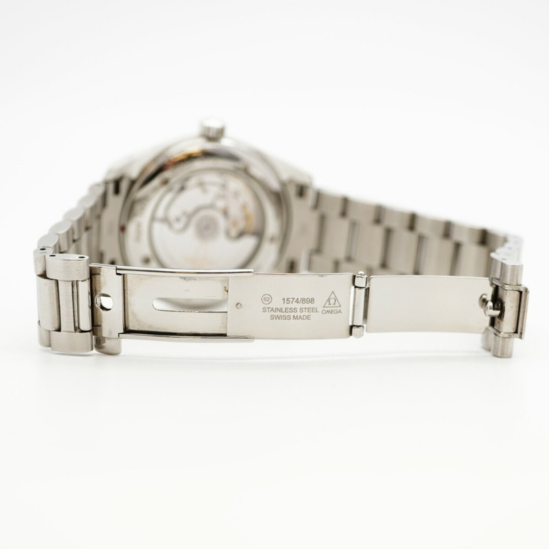 歐米茄海馬系列 Railmaster 2503.52 黑色錶盤男士腕錶-4