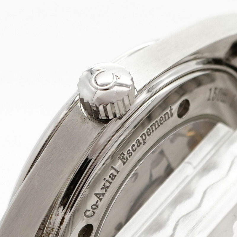 歐米茄海馬系列 Railmaster 2503.52 黑色錶盤男士腕錶-11