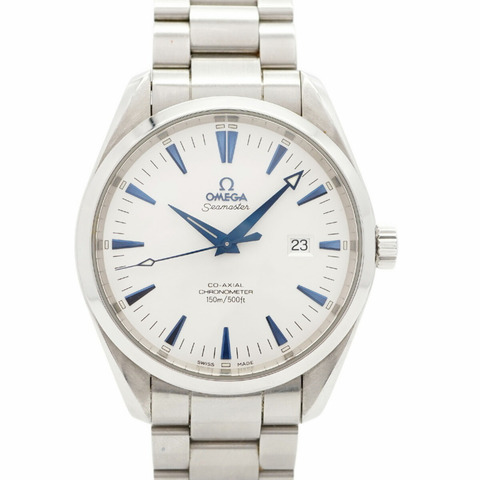 歐米茄海馬系列 2503.33 銀色錶盤男士腕錶