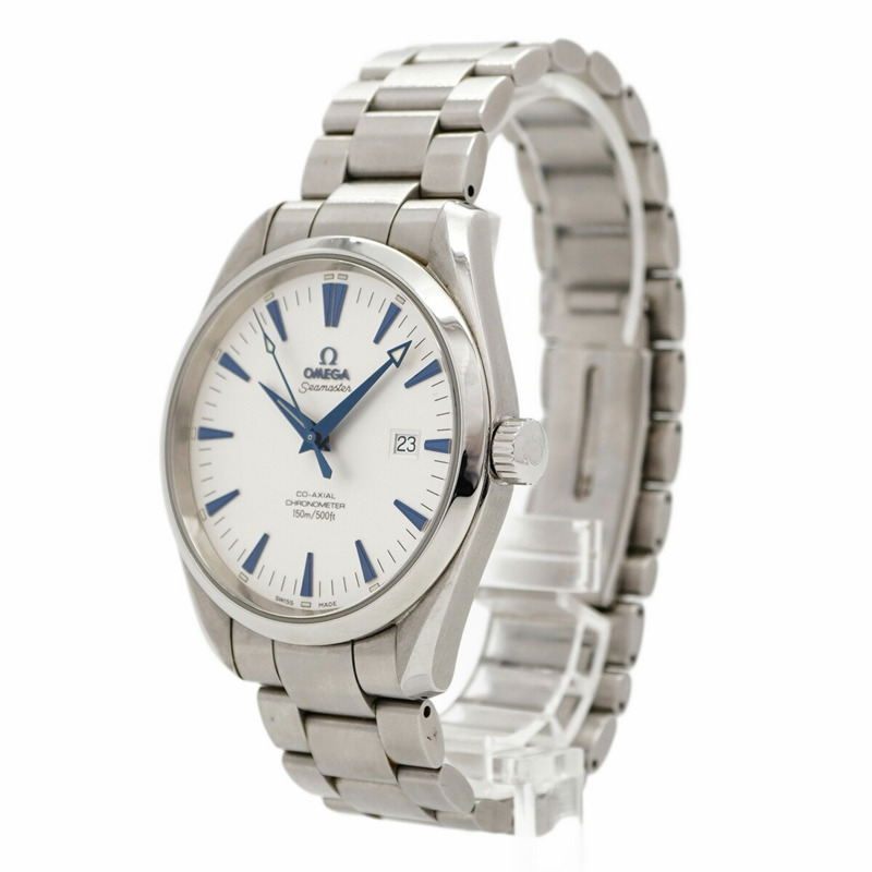 歐米茄海馬系列 2503.33 銀色錶盤男士腕錶-2