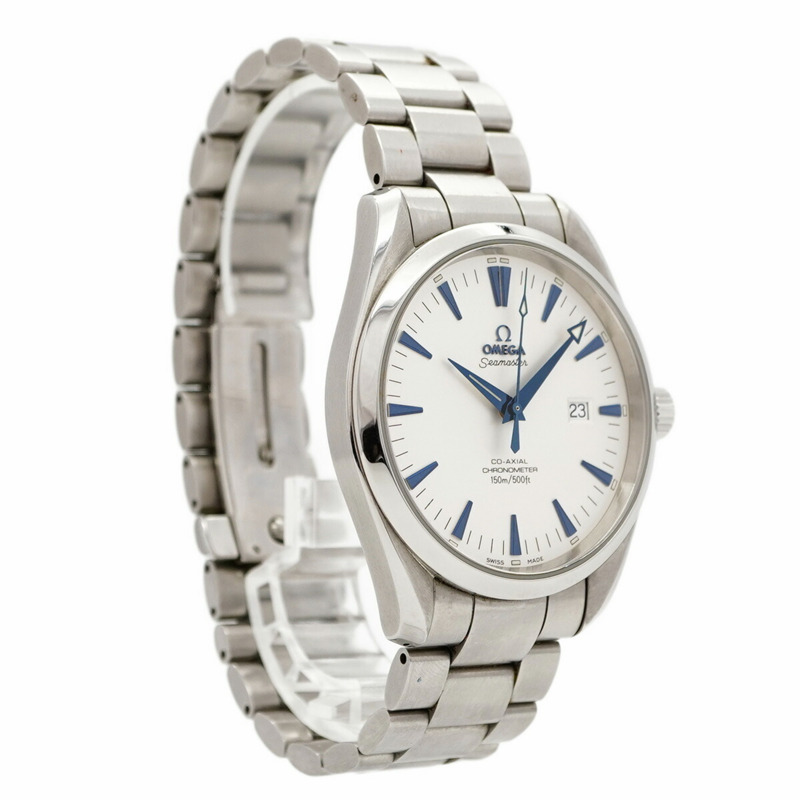 歐米茄海馬系列 2503.33 銀色錶盤男士腕錶-3