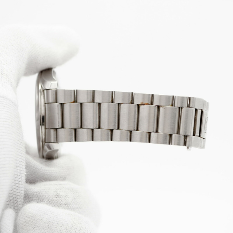 歐米茄海馬系列 2503.33 銀色錶盤男士腕錶-6