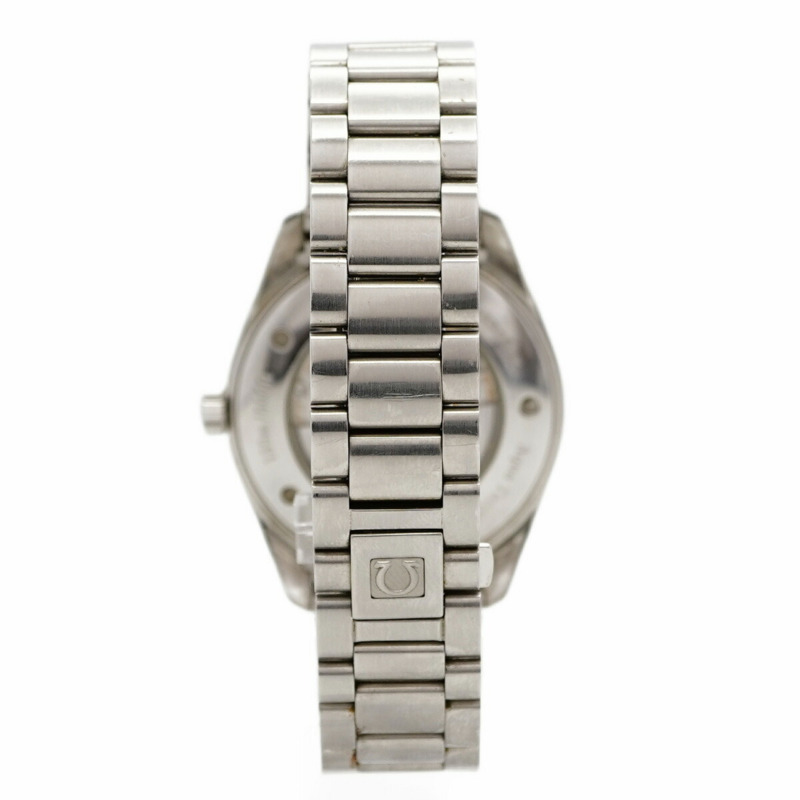 歐米茄海馬系列 2503.33 銀色錶盤男士腕錶-8