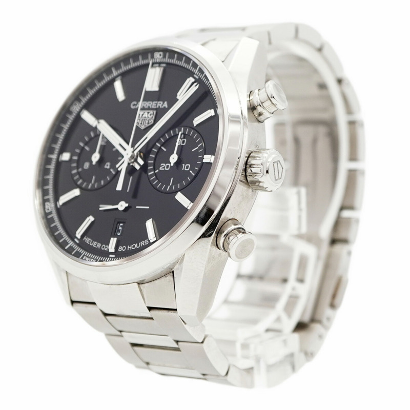 TAG Heuer 豪雅卡萊拉系列 CBN2010-0 黑色錶盤男士腕錶-2