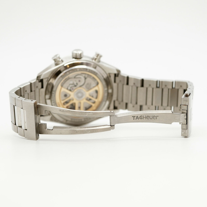 TAG Heuer 豪雅卡萊拉系列 CBN2010-0 黑色錶盤男士腕錶-4