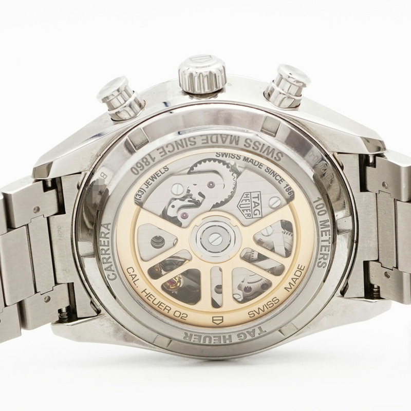 TAG Heuer 豪雅卡萊拉系列 CBN2010-0 黑色錶盤男士腕錶-5