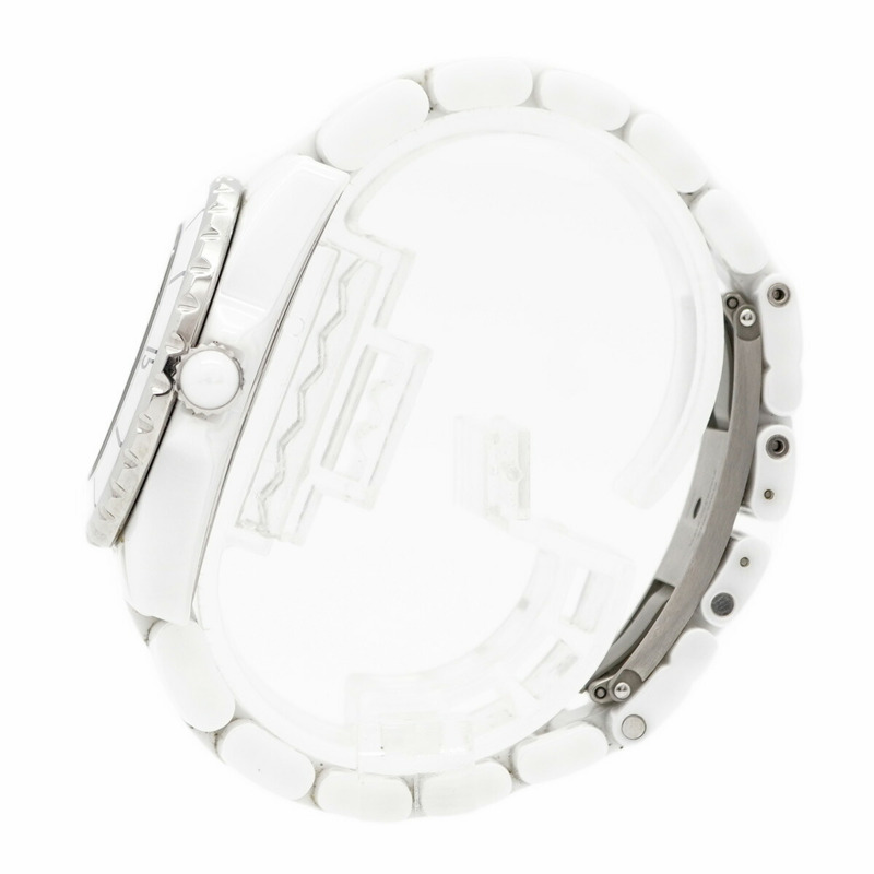 香奈兒 J12 H0968 白色錶盤小姐腕錶-8