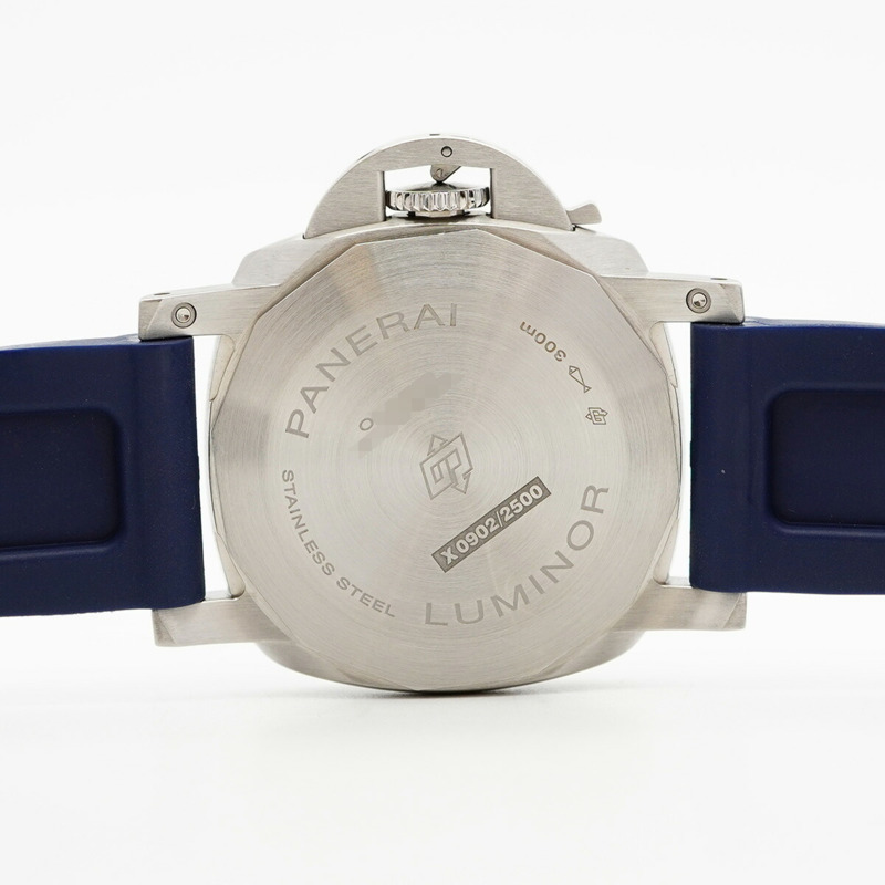 沛納海 Luminor Marina PAM01314 白色錶盤男士腕錶-5