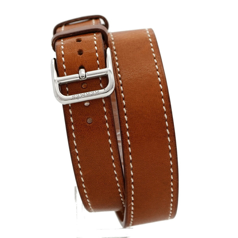 愛馬仕H系列雙圈腕錶HH1.210 白色錶盤 女士款-8