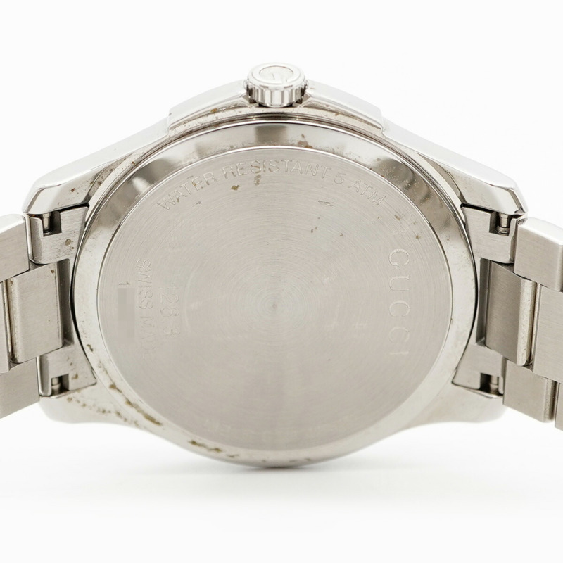 Gucci G-Timeless 126.3 男士藍色錶盤腕錶-5