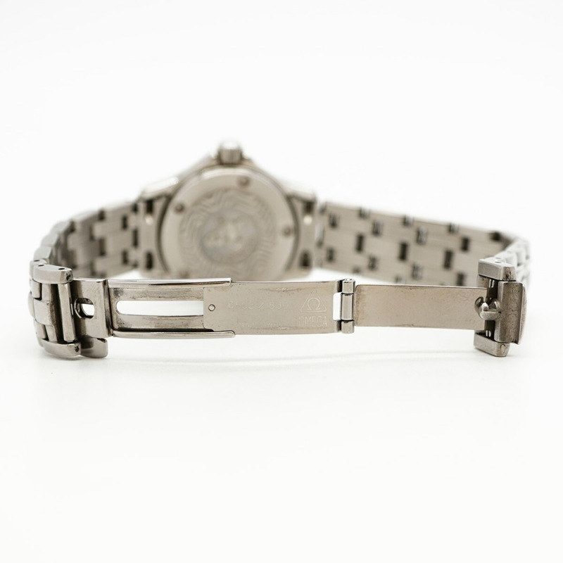 歐米茄海馬系列 2581.81 海軍藍錶盤女錶-4