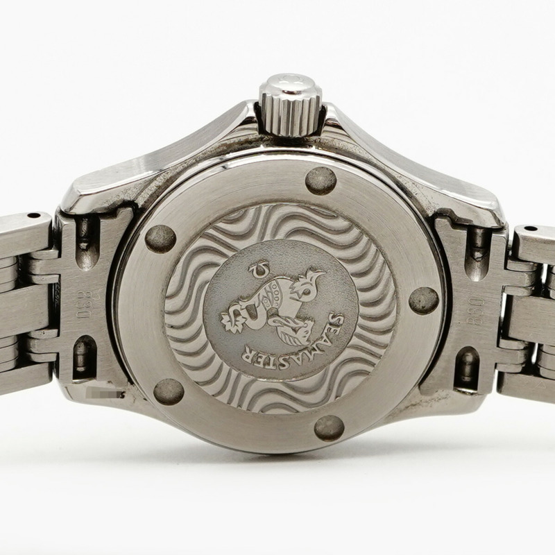 歐米茄海馬系列 2581.81 海軍藍錶盤女錶-5