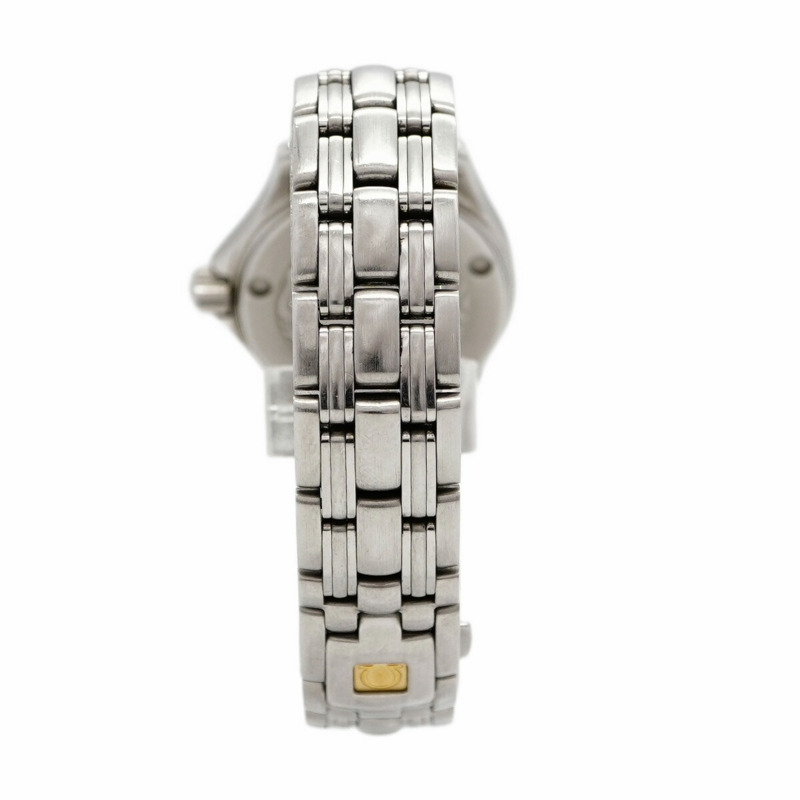 歐米茄海馬系列 2581.81 海軍藍錶盤女錶-8