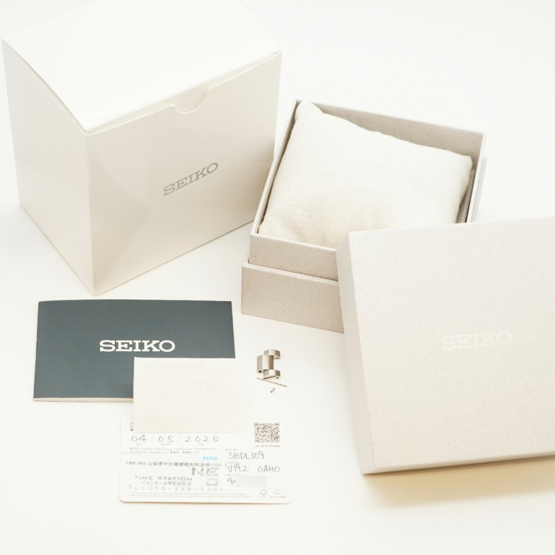 精工 Prospex V192-0AH0 SBDL109 藍色錶盤男士腕錶-1