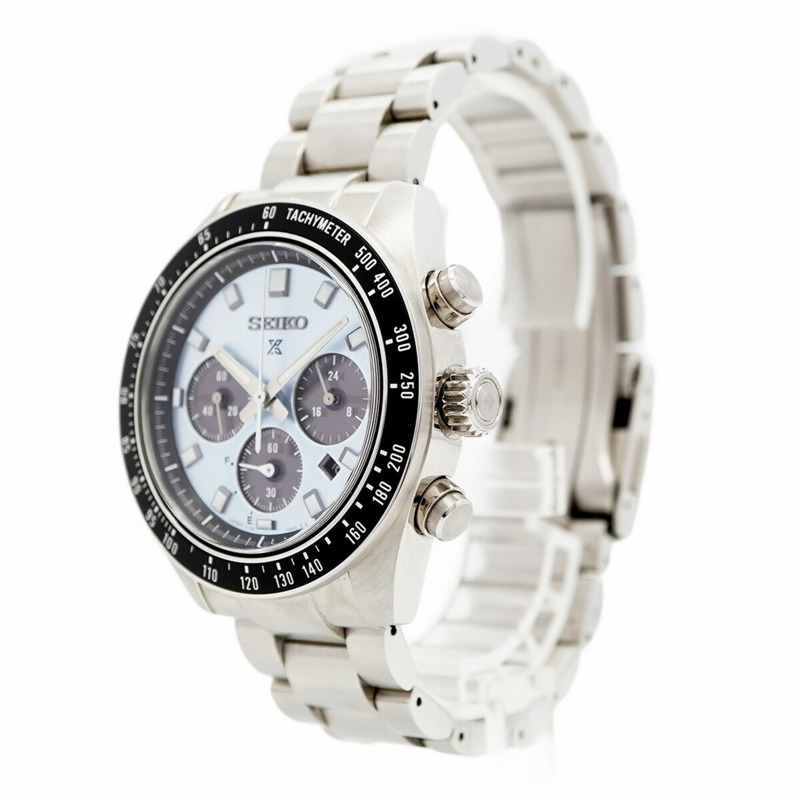 精工 Prospex V192-0AH0 SBDL109 藍色錶盤男士腕錶-2