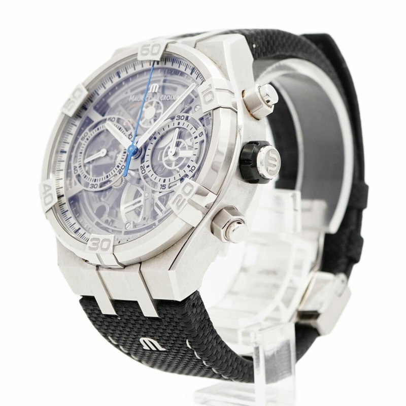 Maurice Lacroix Aicon AI6098 鏤空錶盤男士腕錶-2