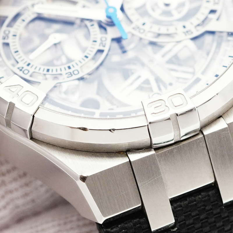 Maurice Lacroix Aicon AI6098 鏤空錶盤男士腕錶-6