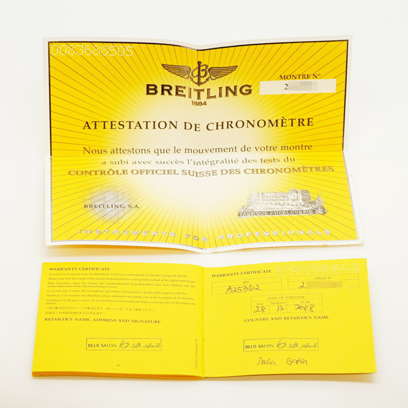 百年靈賓利汽車A25362男士黑色錶盤腕錶-1