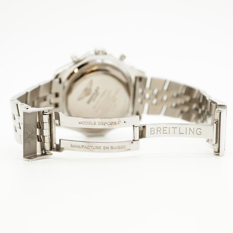 百年靈賓利汽車A25362男士黑色錶盤腕錶-4