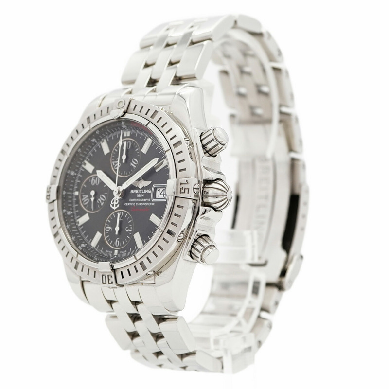 百年靈 Chronomat Evolution A13356 男士腕錶，灰色錶盤-1