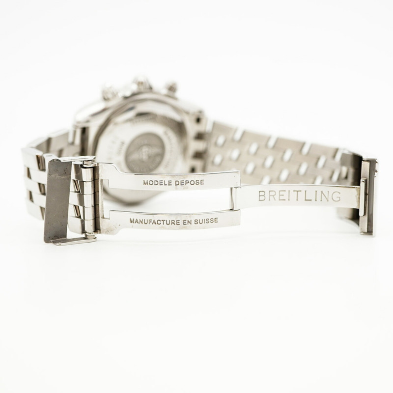 百年靈 Chronomat Evolution A13356 男士腕錶，灰色錶盤-3