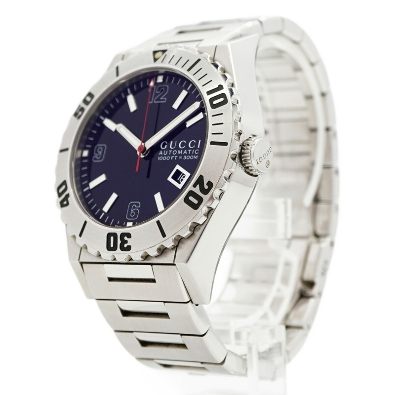 Gucci Pantheon 115.2 黑色錶盤男士腕錶-2