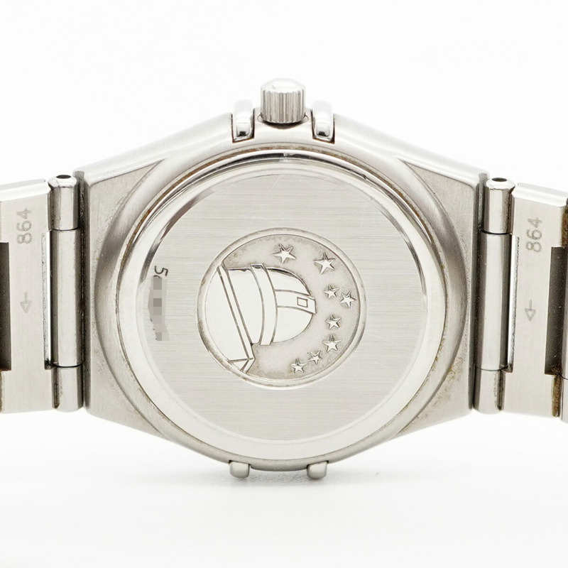 歐米茄星座系列 1572.40 海軍藍錶盤女錶-4