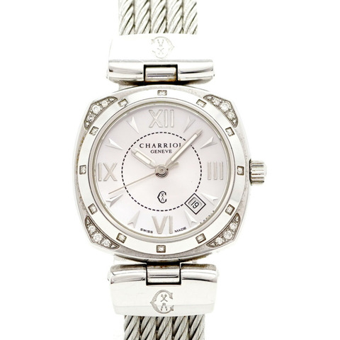 Charriol Alexander ALEXS 粉紅錶盤小姐腕錶