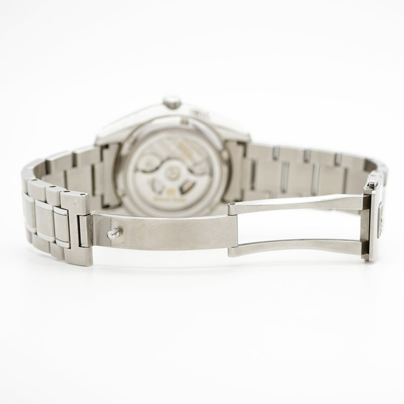 精工 Grand 9S65-00T0 SBGR315 銀色錶盤男士腕錶-3