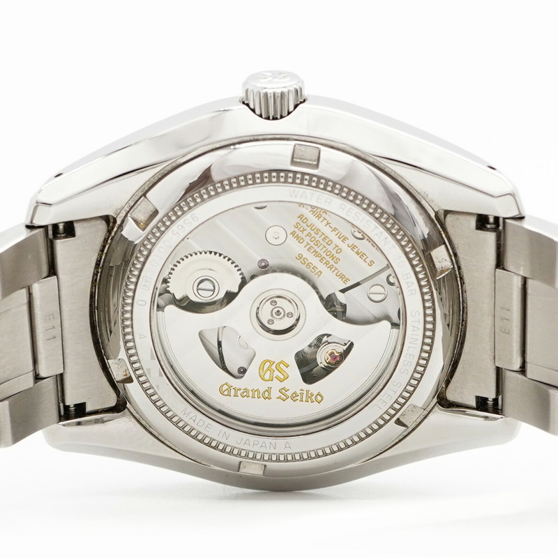精工 Grand 9S65-00T0 SBGR315 銀色錶盤男士腕錶-4