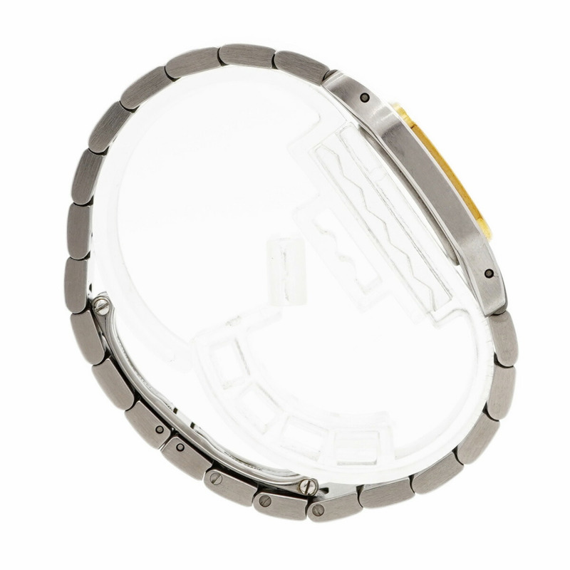 卡地亞 Santos Galbee SM W20012C4 象牙色錶盤女士腕錶-9