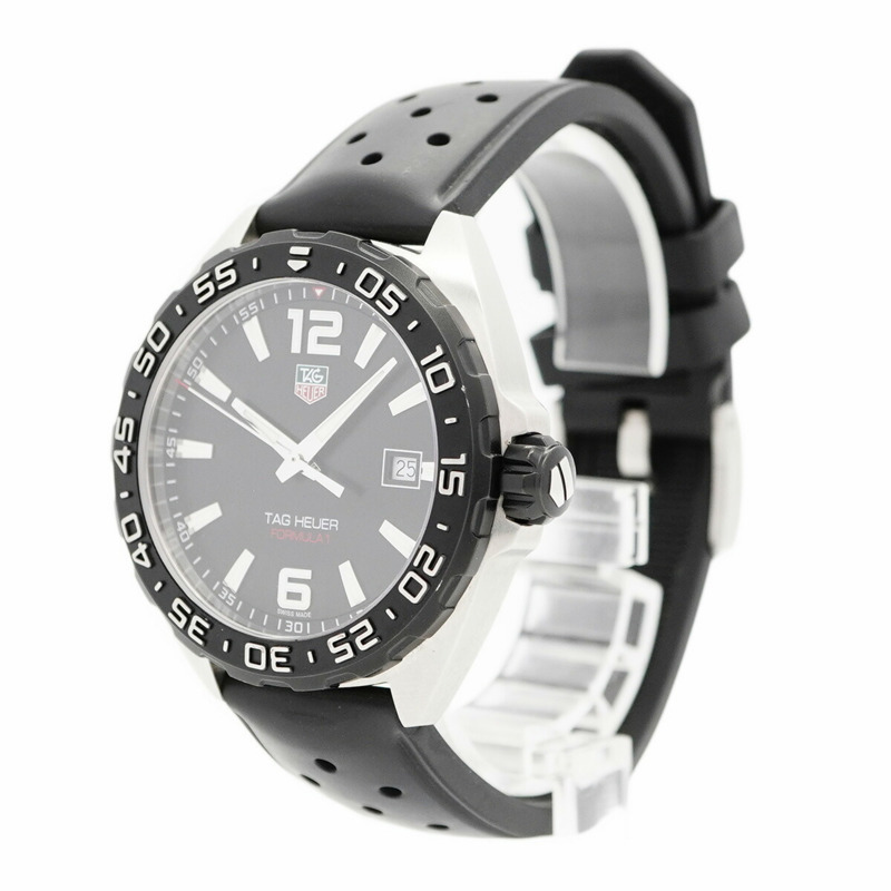 TAG Heuer Formula 1 WAZ1110 黑色錶盤男士腕錶-1