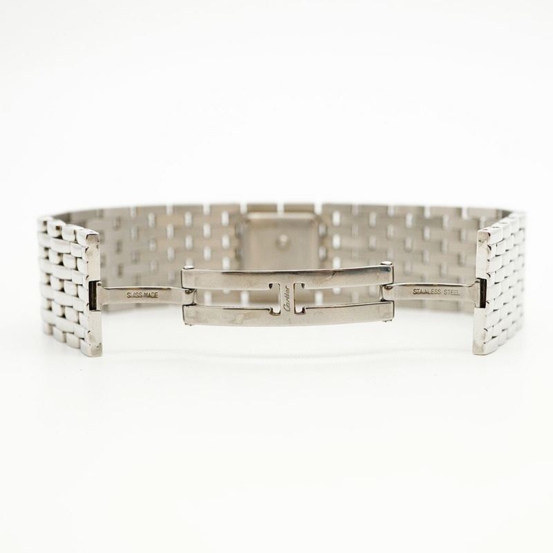 卡地亞 Panthère Ruban LM W61003T9 粉紅錶盤女士腕錶-3