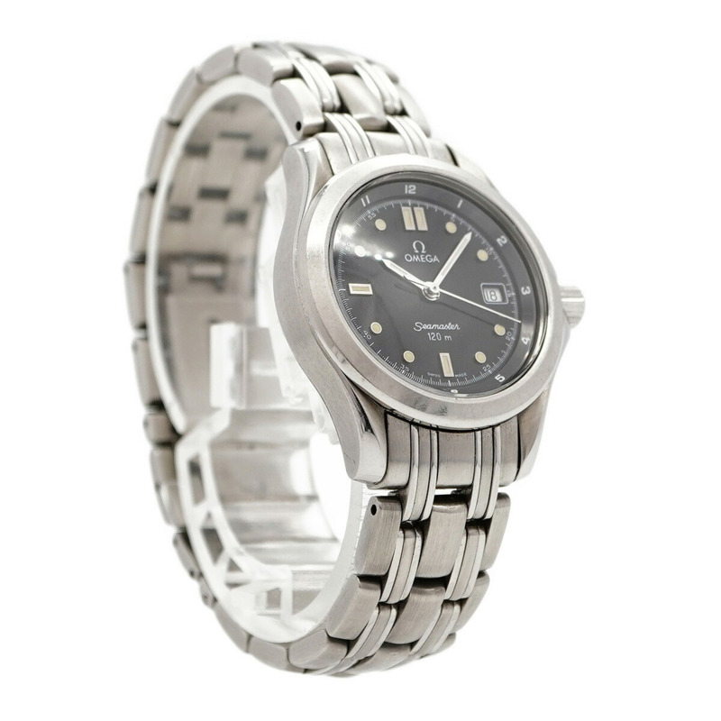 歐米茄海馬系列 2571.50 黑色錶盤女錶-2