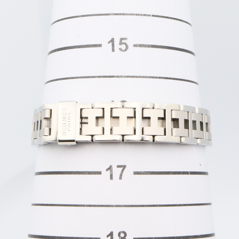 愛馬仕 Clipper 系列腕錶，不鏽鋼材質，女士款，灰色，CL4.210-6