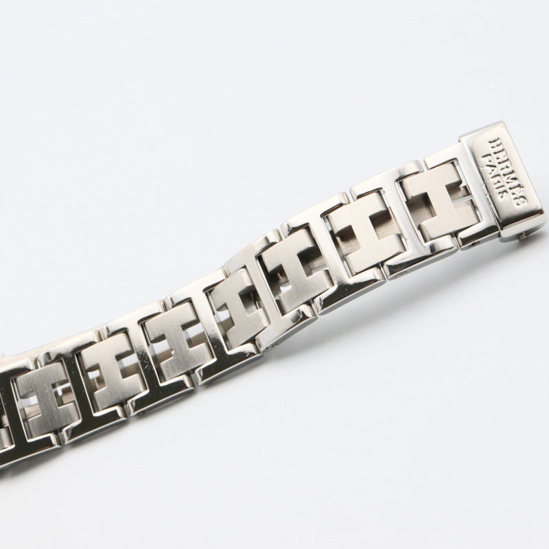 愛馬仕 Clipper 系列腕錶，不鏽鋼材質，女士款，灰色，CL4.210-14