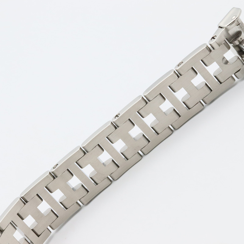 愛馬仕 Clipper 系列腕錶，不鏽鋼材質，女士款，灰色，CL4.210-15