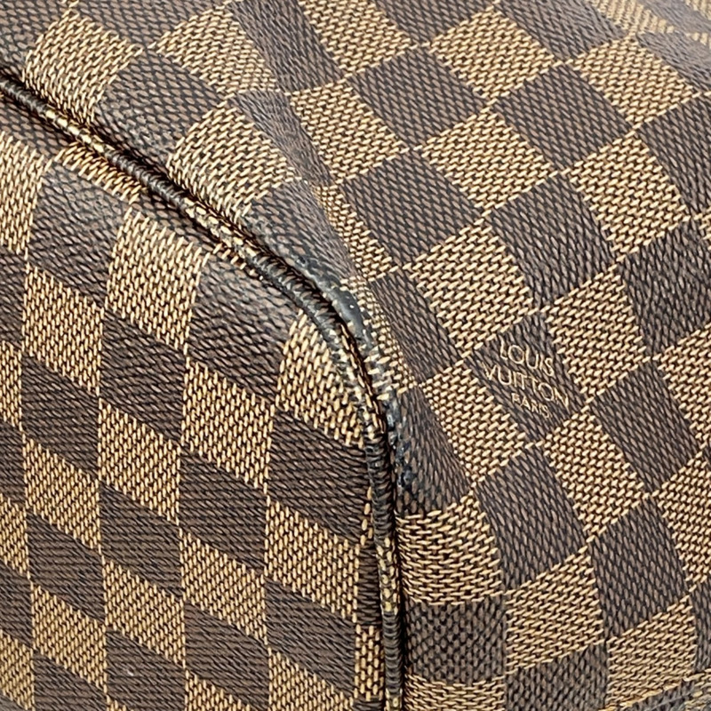 路易威登 Damier Neverfull MM 手提包 N51105 Ebene 女款 P1732605-5