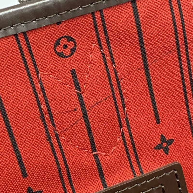 路易威登 Damier Neverfull MM 手提包 N51105 Ebene 女款 P1732605-6