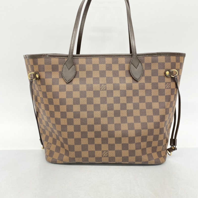 路易威登 Damier Neverfull MM 手提包 N51105 Ebene 女款 P1732605-12