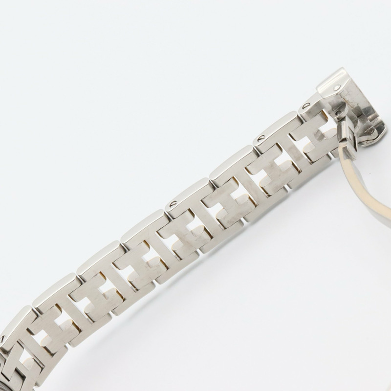 愛馬仕 Clipper 系列腕錶，鍍金不鏽鋼材質，女士款，象牙色，CL4.220-14