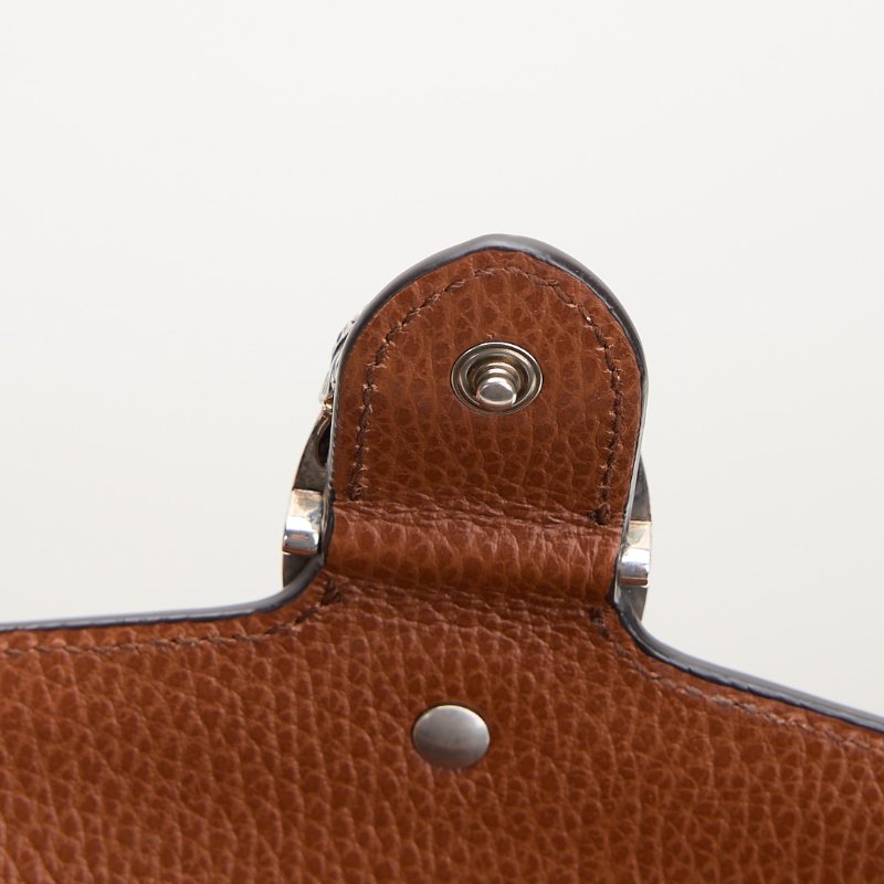 二手Gucci 酒神 Super mini 深藍-18