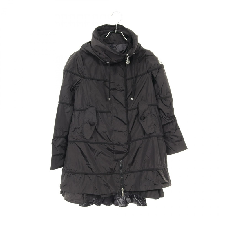 MONCLER ALBATRE 其他外套 尼龍 黑色 二手 女款-0
