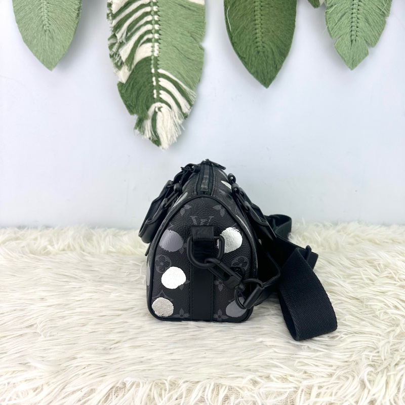 LV 限量款🌟草間彌生聯名款 KeepAll 25 手提斜肩包-2