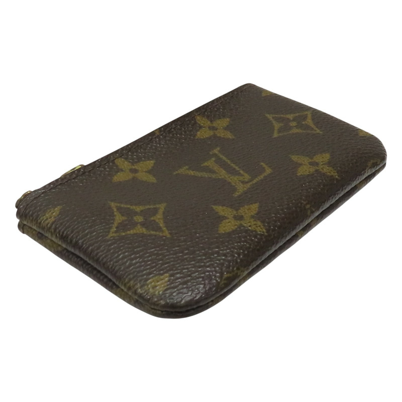 棕色 原花帆布 拉鍊 零錢包 M62650【LOUIS VUITTON LV 路易威登】 M62650-2